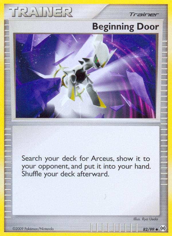 Beginning Door (82/99) [Platinum: Arceus] | Anubis Games and Hobby