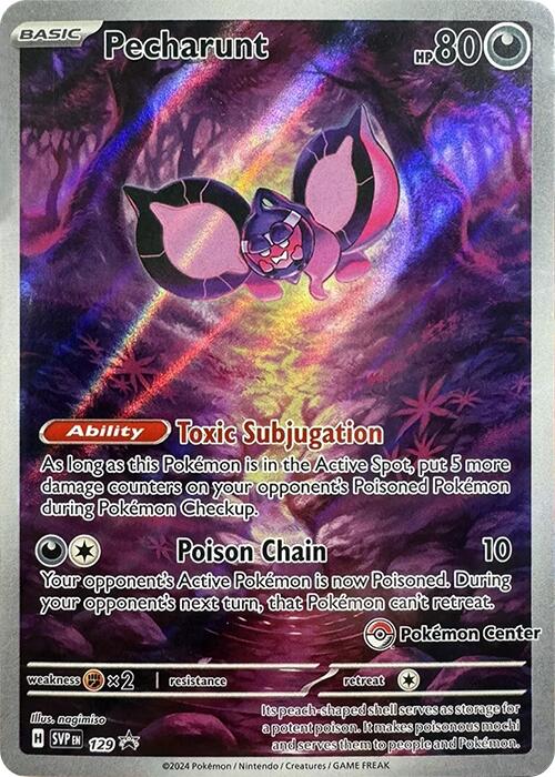 Pecharunt (129) (Pokemon Center Exclusive) [Scarlet & Violet: Black Star Promos] | Anubis Games and Hobby