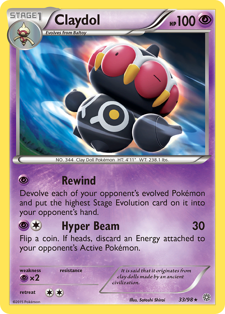 Claydol (33/98) [XY: Ancient Origins] | Anubis Games and Hobby