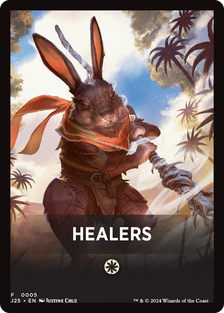 Healers Theme Card [Foundations Jumpstart Front Cards] | Anubis Games and Hobby