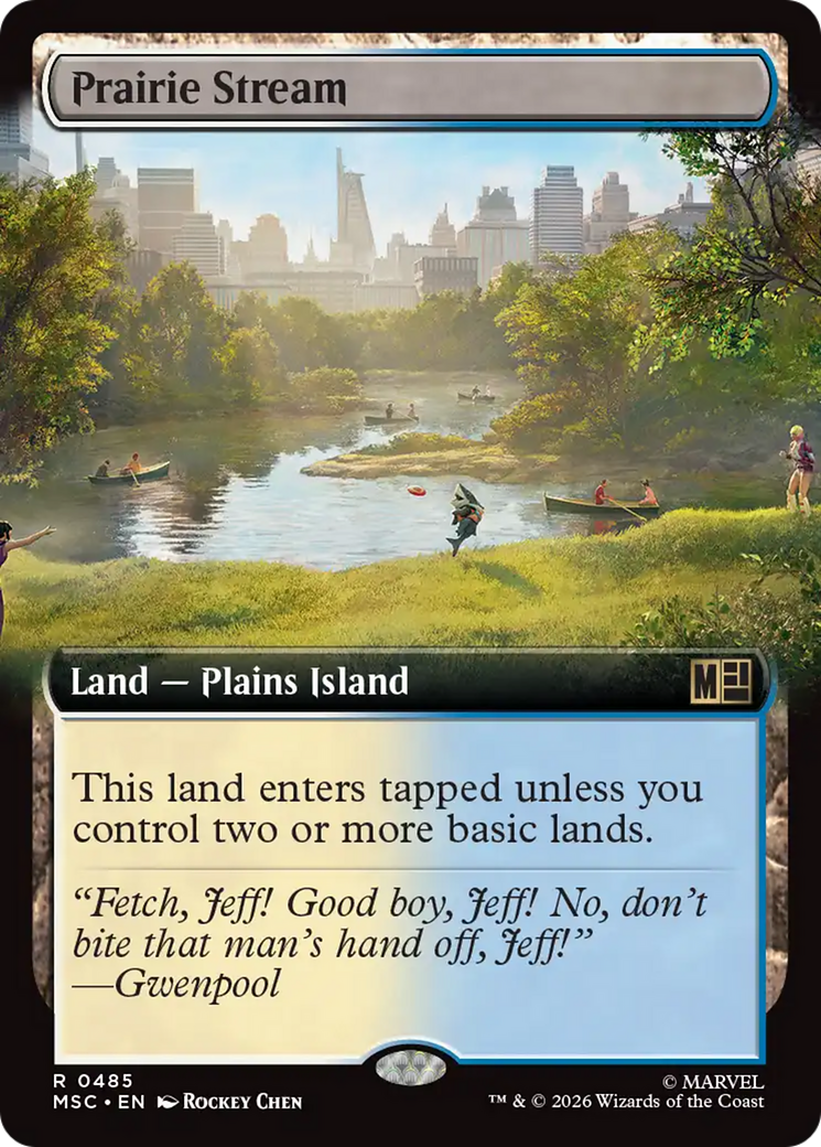 Prairie Stream (Extended Art) [Marvel Super Heroes Commander] | Anubis Games and Hobby