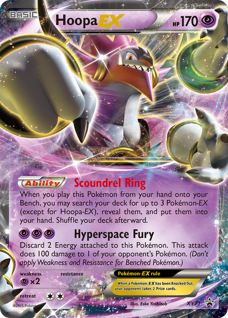 Hoopa EX (XY71) [XY: Black Star Promos] | Anubis Games and Hobby