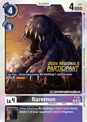 Raremon [P-101] - P-101 (2024 Regionals Participant) [Promotional Cards] | Anubis Games and Hobby