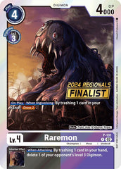 Raremon [P-101] - P-101 (2024 Regionals Finalist) [Promotional Cards] | Anubis Games and Hobby