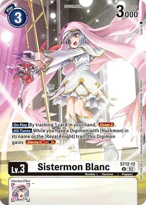 Sistermon Blanc [ST12-12] (Event Pack 7) [Starter Deck: Jesmon] | Anubis Games and Hobby