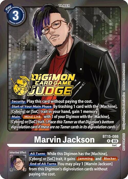 Marvin Jackson [BT15-086] (Judge Pack 6) [Exceed Apocalypse] | Anubis Games and Hobby