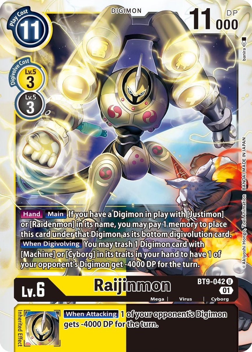 Raijinmon [BT9-042] [X Record] | Anubis Games and Hobby