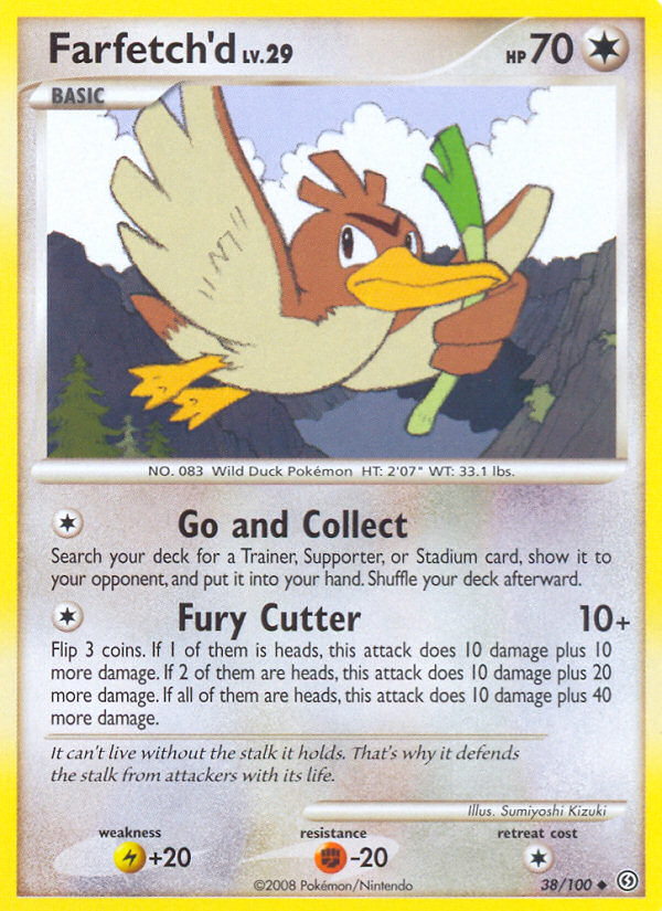 Farfetch'd (38/100) [Diamond & Pearl: Stormfront] | Anubis Games and Hobby