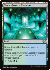 Simic Growth Chamber [Duskmourn: House of Horror Commander] | Anubis Games and Hobby