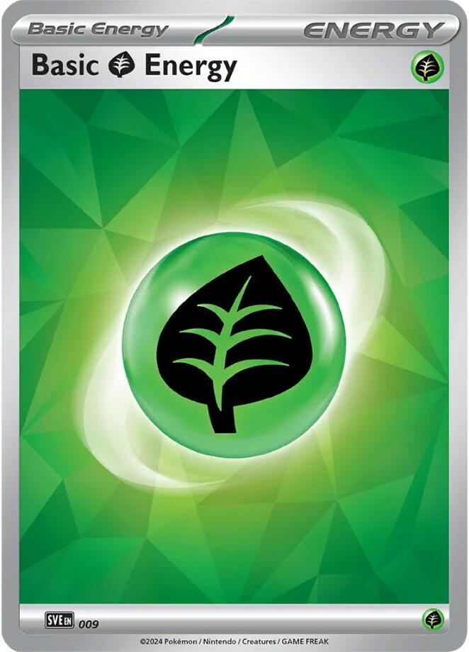 Basic Grass Energy (009)(Holo) [Scarlet & Violet: Stellar Crown] | Anubis Games and Hobby