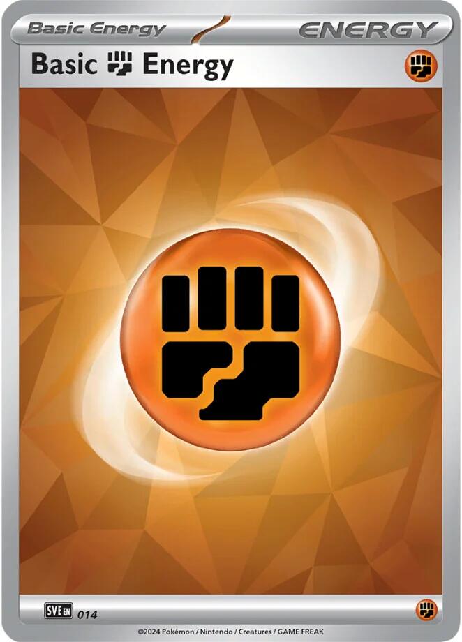 Basic Fighting Energy (014)(Holo) [Scarlet & Violet: Stellar Crown] | Anubis Games and Hobby