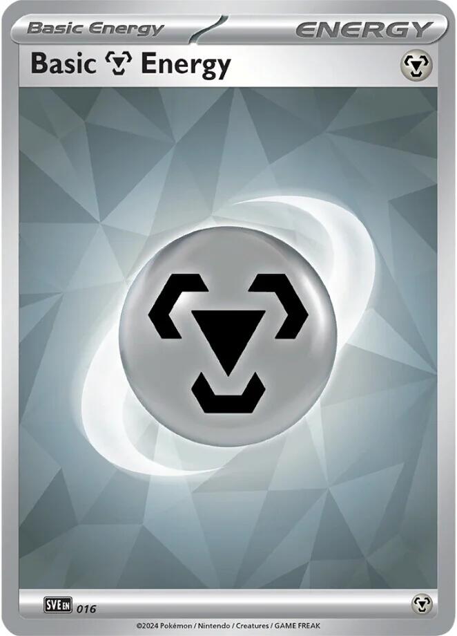 Basic Metal Energy (016)(Holo) [Scarlet & Violet: Stellar Crown] | Anubis Games and Hobby