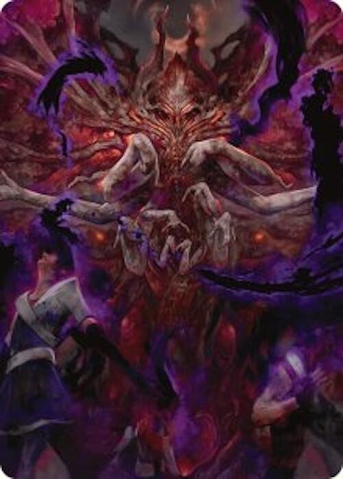 Damnation Art Card [Duskmourn: House of Horror Art Series] | Anubis Games and Hobby