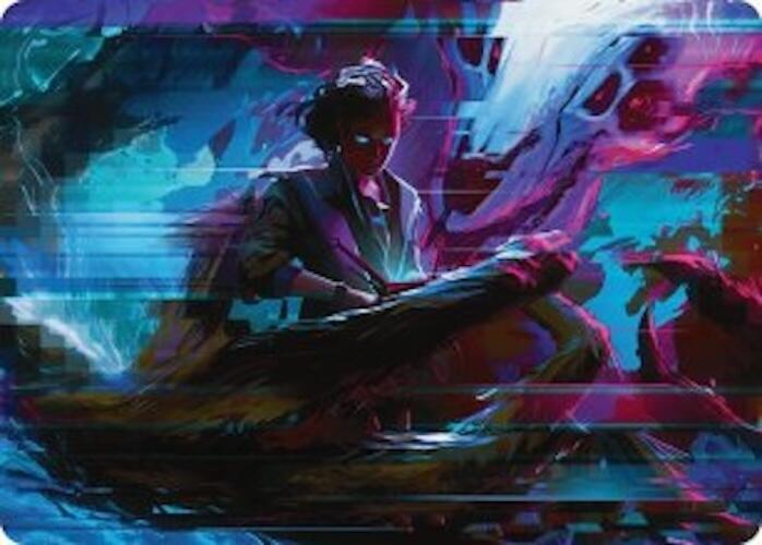 Demonic Counsel Art Card (32/54) [Duskmourn: House of Horror Art Series] | Anubis Games and Hobby