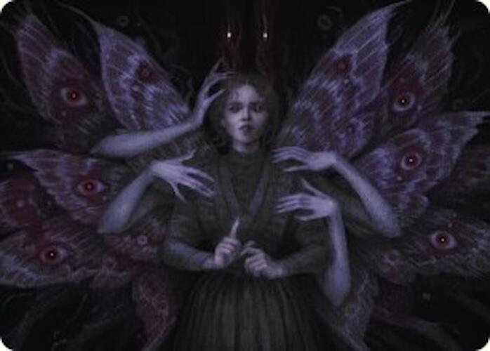 Demonic Counsel Art Card (7/54) [Duskmourn: House of Horror Art Series] | Anubis Games and Hobby