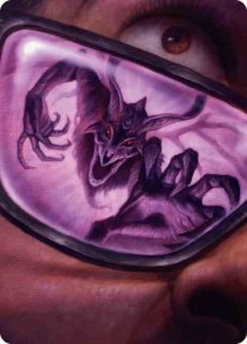 Doomsday Excruciator Art Card [Duskmourn: House of Horror Art Series] | Anubis Games and Hobby