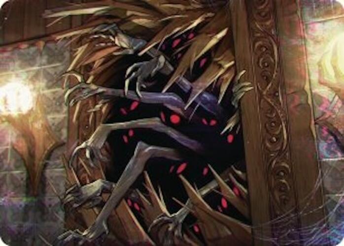 Withering Torment Art Card [Duskmourn: House of Horror Art Series] | Anubis Games and Hobby