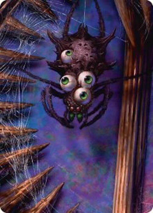 Spider Art Card [Duskmourn: House of Horror Art Series] | Anubis Games and Hobby