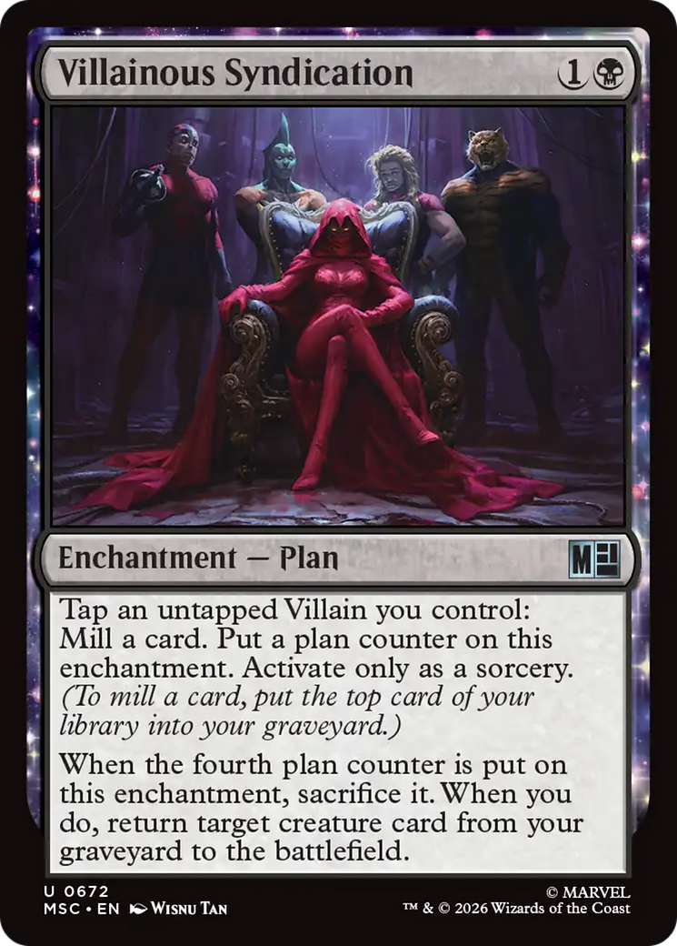 Villainous Syndication [Marvel Super Heroes Commander] | Anubis Games and Hobby