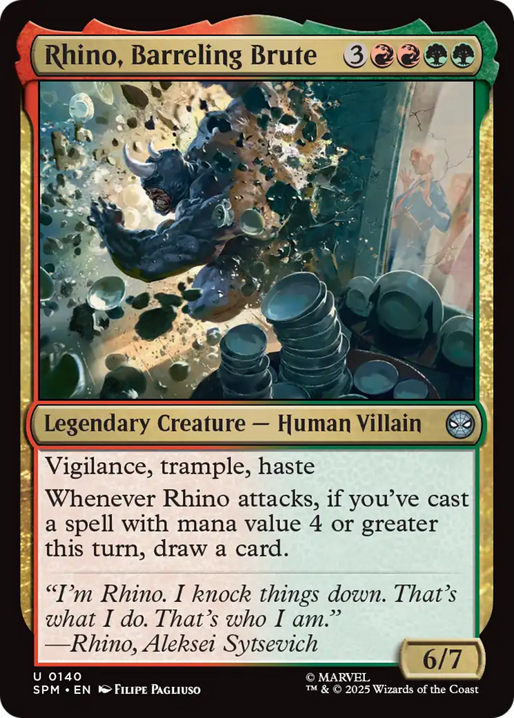 Rhino, Barreling Brute [Marvel's Spider-Man] | Anubis Games and Hobby