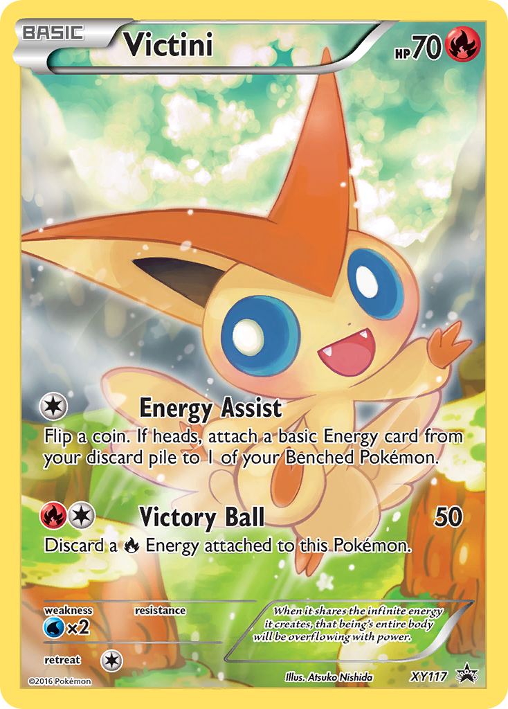 Victini (XY117) [XY: Black Star Promos] | Anubis Games and Hobby