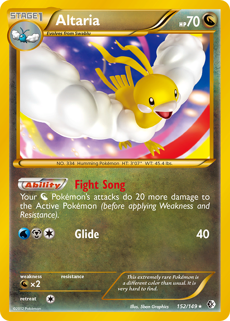 Altaria (152/149) [Black & White: Boundaries Crossed] | Anubis Games and Hobby