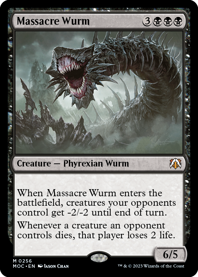 Massacre Wurm [March of the Machine Commander] | Anubis Games and Hobby