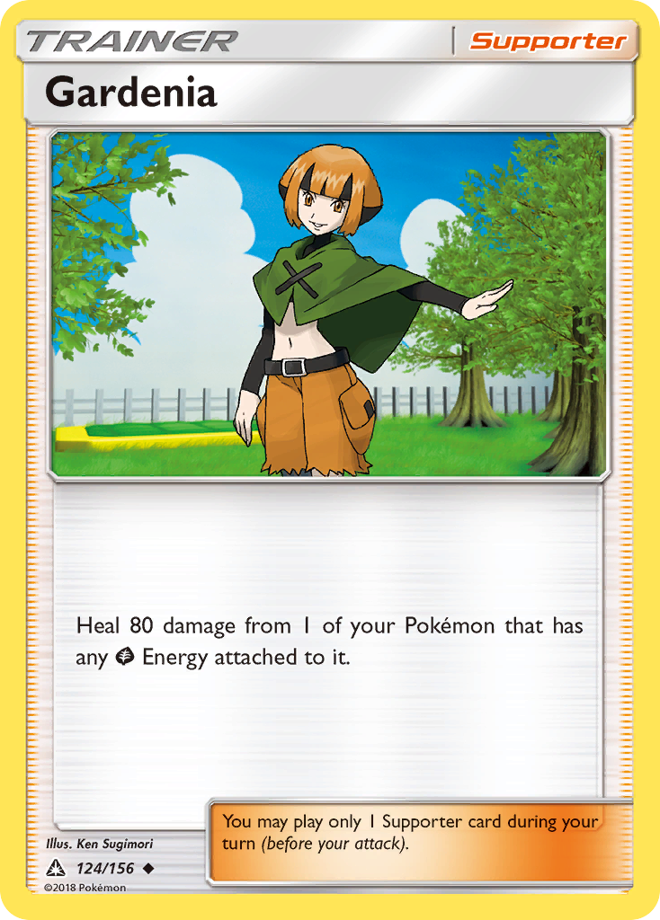 Gardenia (124/156) [Sun & Moon: Ultra Prism] | Anubis Games and Hobby