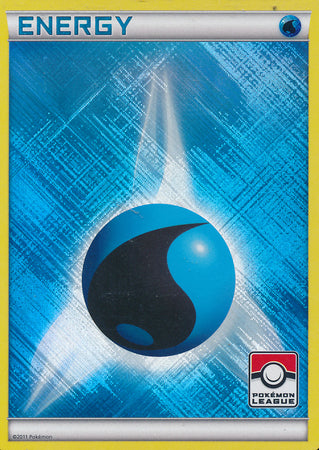 Water Energy (2011 Pokemon League Promo) [League & Championship Cards] | Anubis Games and Hobby