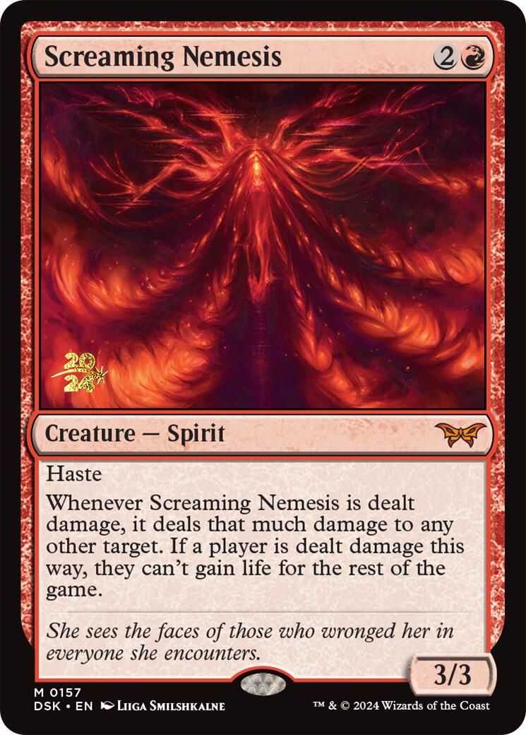 Screaming Nemesis [Duskmourn: House of Horror Prerelease Promos] | Anubis Games and Hobby