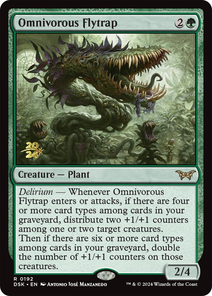 Omnivorous Flytrap [Duskmourn: House of Horror Prerelease Promos] | Anubis Games and Hobby