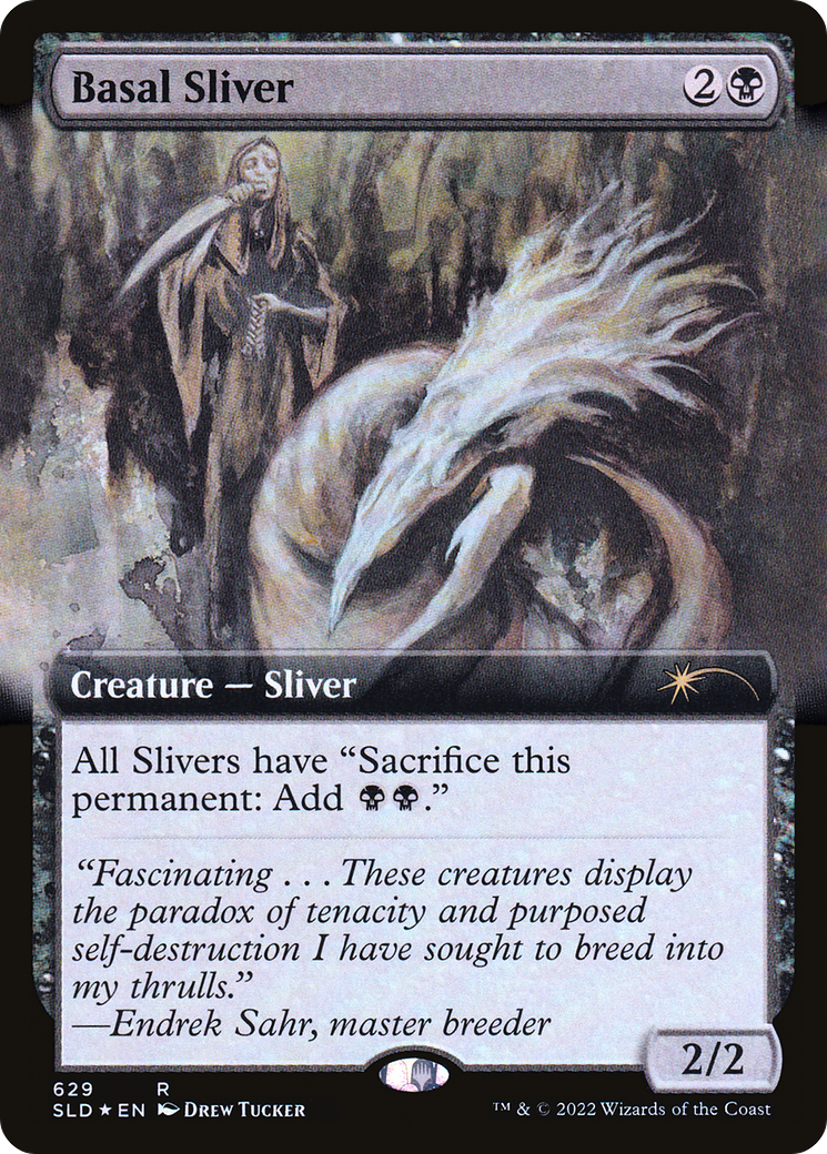 Basal Sliver (Extended Art) [Secret Lair Drop Promos] | Anubis Games and Hobby