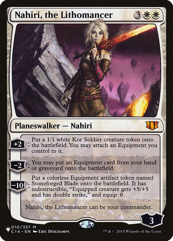 Nahiri, the Lithomancer [The List] | Anubis Games and Hobby