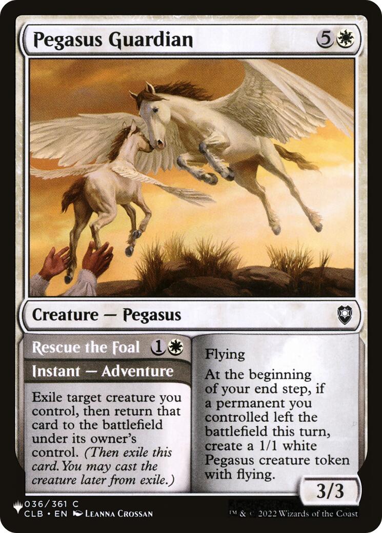 Pegasus Guardian [The List Reprints] | Anubis Games and Hobby