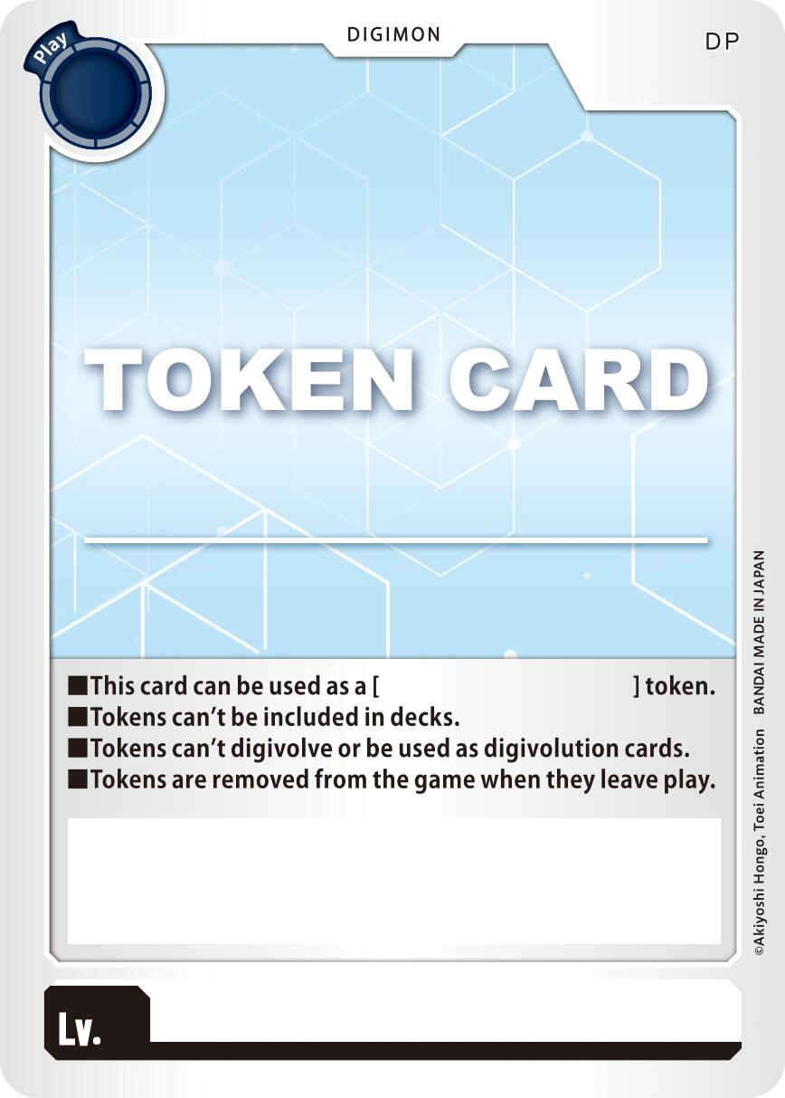 Token Card [Digimon LIBERATOR] | Anubis Games and Hobby