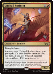 Undead Sprinter [Duskmourn: House of Horror Promos] | Anubis Games and Hobby