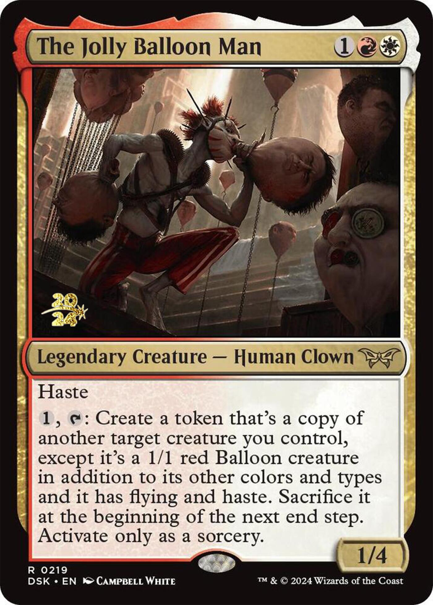 The Jolly Balloon Man [The Lost Caverns of Ixalan Prerelease Cards] | Anubis Games and Hobby