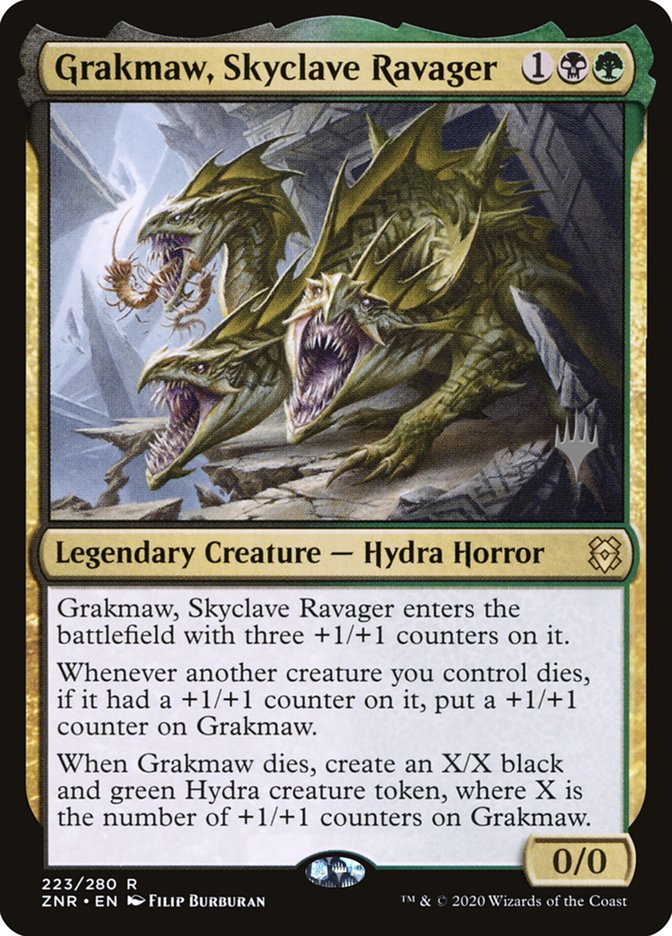 Grakmaw, Skyclave Ravager (Promo Pack) [Zendikar Rising Promos] | Anubis Games and Hobby
