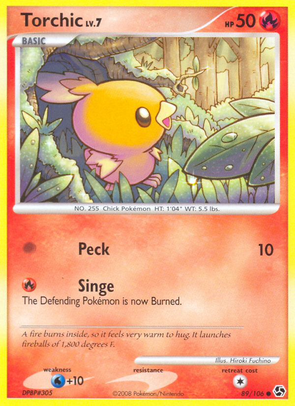 Torchic (89/106) [Diamond & Pearl: Great Encounters] | Anubis Games and Hobby