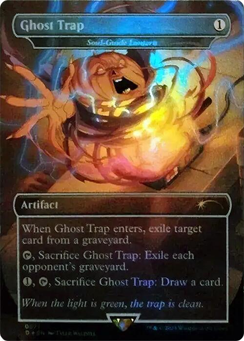 Ghost Trap - Soul-Guide Lantern (Rainbow Foil) [Secret Lair Drop Series] | Anubis Games and Hobby