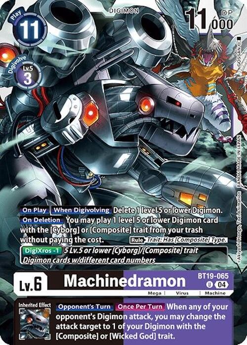 Machinedramon [BT19-065] [Release Special Booster 2.0] | Anubis Games and Hobby