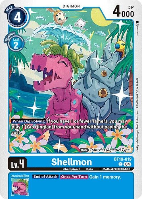 Shellmon [BT19-019] [Release Special Booster 2.0] | Anubis Games and Hobby