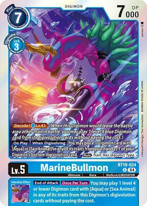 MarineBullmon [BT19-024] [Release Special Booster 2.0] | Anubis Games and Hobby