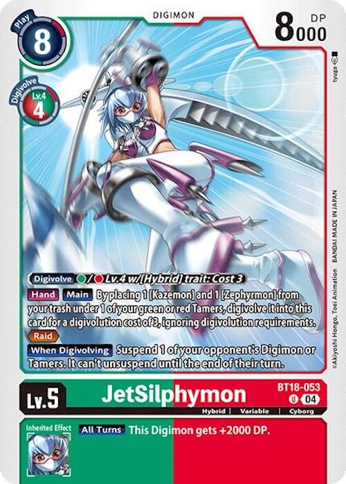 JetSilphymon [BT18-053] [Release Special Booster 2.0] | Anubis Games and Hobby