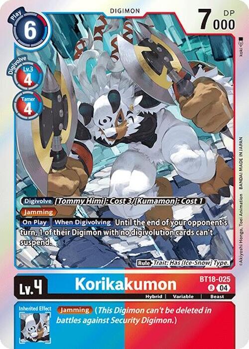 Korikakumon [BT18-025] [Release Special Booster 2.0] | Anubis Games and Hobby