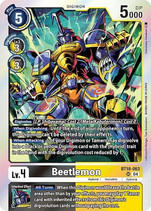 Beetlemon [BT18-063] [Release Special Booster 2.0] | Anubis Games and Hobby