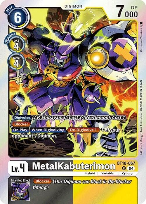 MetalKabuterimon [BT18-067] [Release Special Booster 2.0] | Anubis Games and Hobby