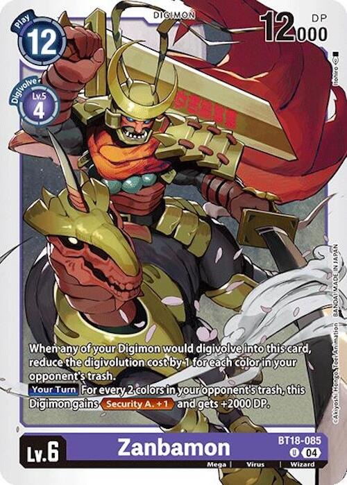 Zanbamon [BT18-085] [Release Special Booster 2.0] | Anubis Games and Hobby