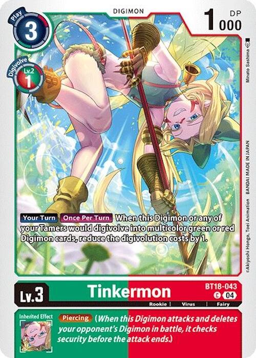 Tinkermon [BT18-043] [Release Special Booster 2.0] | Anubis Games and Hobby