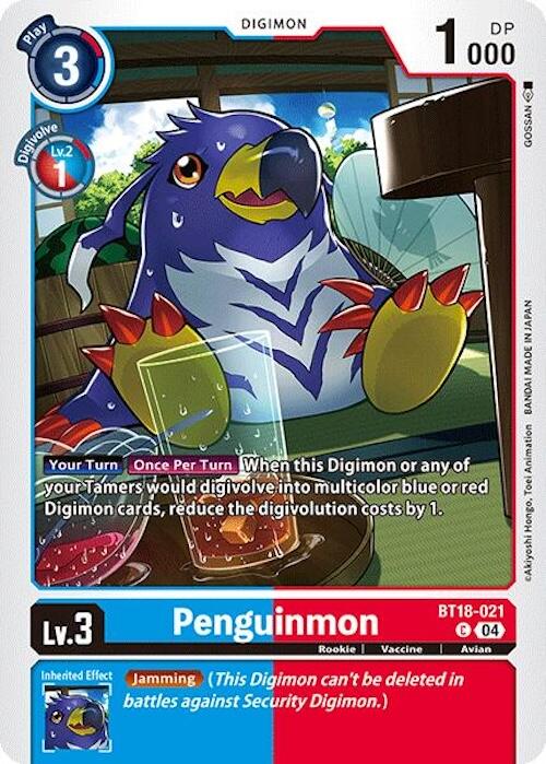 Penguinmon [BT18-021] [Release Special Booster 2.0] | Anubis Games and Hobby